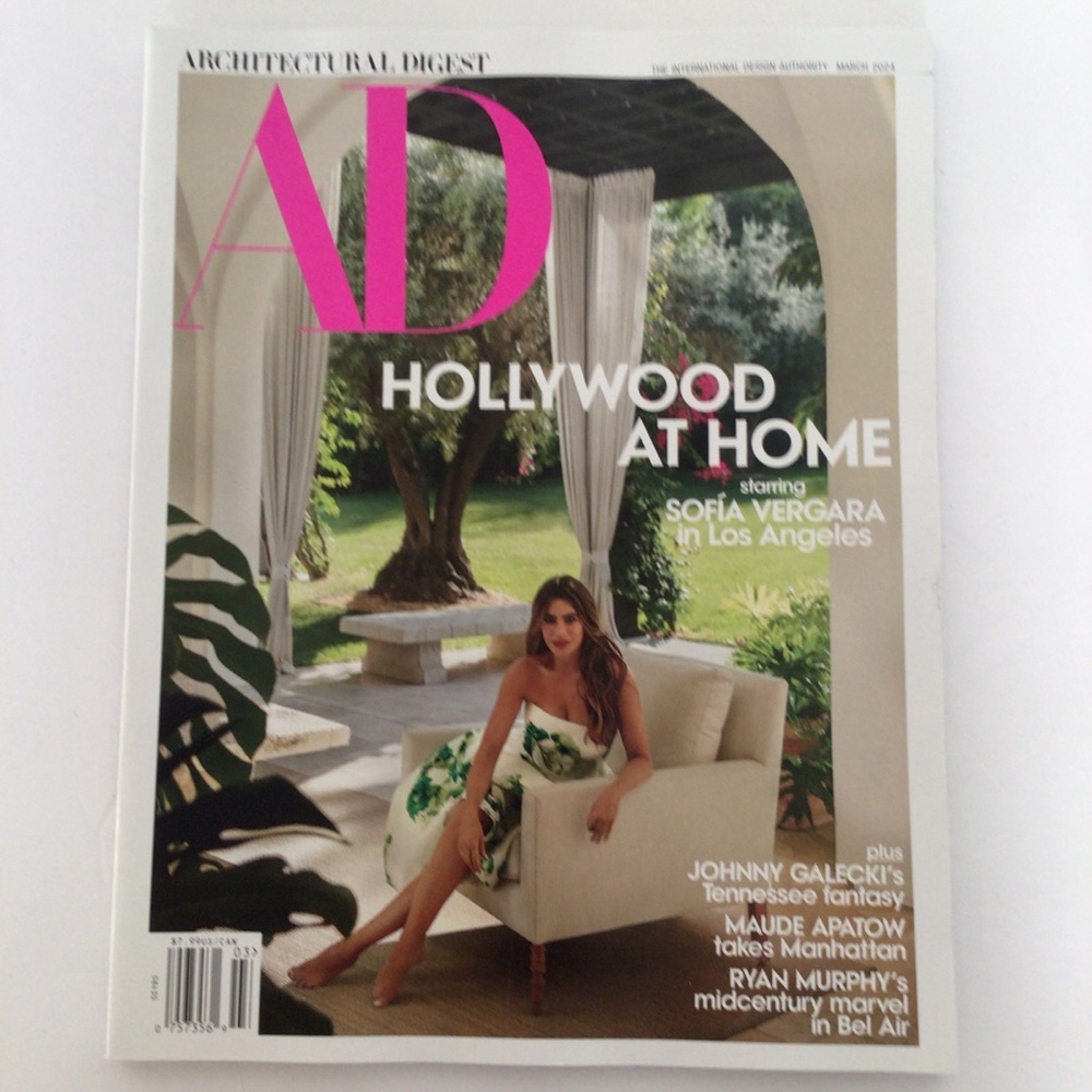 ARCHITECTURAL DIGEST MARCH 2024 MAGAZINE NWT